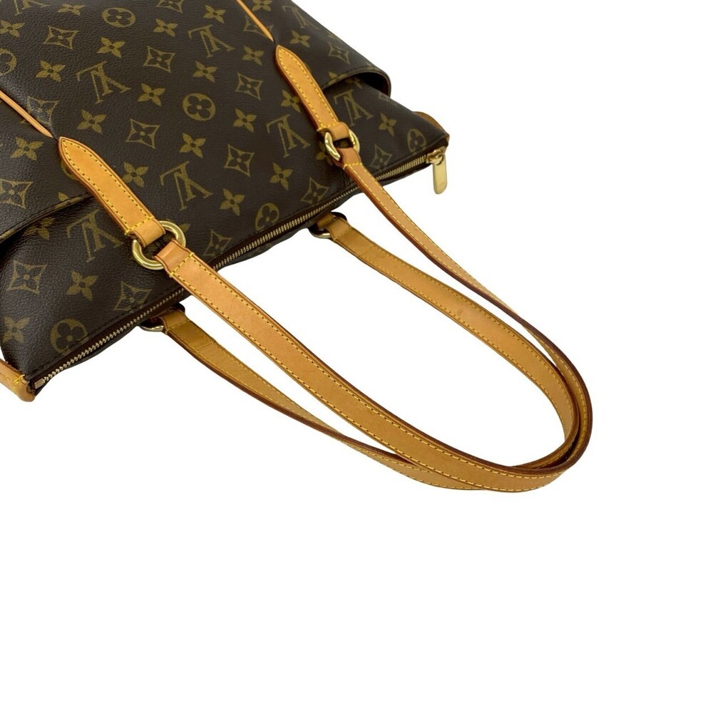 LOUIS VUITTON Authentic Brown Monogram Leather Shoulder Bag - Picture 4 of 10